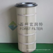 FORST Galvanized Polyester Removal Dust Cylinder Air Filter